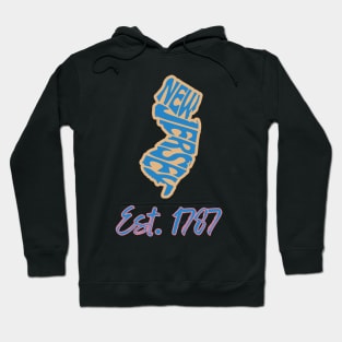 New Jersey: Established 1787 Hoodie